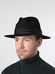 Шляпа STETSON арт. 2598211 TRAVELLER FURFELT (черный)